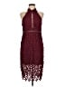 Bardot 100% Polyester Burgundy Cocktail Dress Size 8 - photo 1