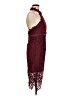 Bardot 100% Polyester Burgundy Cocktail Dress Size 8 - photo 4