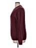 Chartou 100% Polyester Burgundy Pullover Sweater Size XL - photo 5
