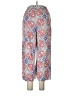 Emerson Rose Print Blue Linen Pants Size L - photo 2