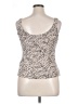 Alex Evenings Silver Sleeveless Top Size XL - photo 2