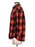 Forever 21 Plaid Red Long Sleeve Button-Down Shirt Size XS - photo 5