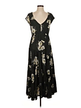 princess polly baby blue dress FREE PEOPLE Free People Womens Corrie Floral Print Midi Dress,, Black, 2