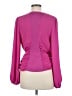 Assorted Brands 100% Polyester Pink Long Sleeve Blouse Size M - photo 2