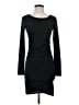 Leith Solid Black Cocktail Dress Size S - photo 1