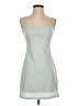 New Look Solid Gray Blue Casual Dress Size 4 - photo 1