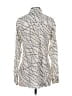 MICHAEL Michael Kors Print Ivory Long Sleeve Blouse Size S - photo 2