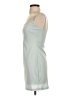 New Look Solid Gray Blue Casual Dress Size 4 - photo 5