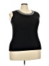 Evan Picone Black Tank Top Size 2X - photo 1