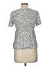 Urban Romantics 100% Rayon Silver Short Sleeve Top Size M - photo 2