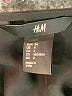 H&M 100% Polyester Chevron-herringbone Black Cocktail Dress Size 4 - photo 7