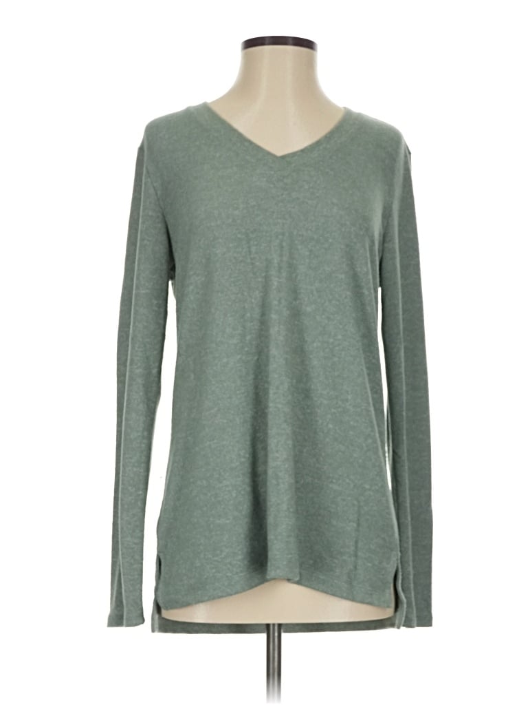 Pre-owned Matty M Long Sleeve T-shirt In Green