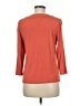 Charter Club Orange 3/4 Sleeve Top Size M - photo 2