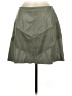 Zara Basic Solid Green Faux Leather Skirt Size M - photo 1