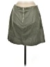 Zara Basic Solid Green Faux Leather Skirt Size M - photo 2