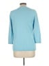 Croft & Barrow 100% Cotton Blue Pullover Sweater Size L - photo 2