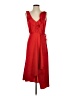 French Connection 100% Polyester Red Cocktail Dress Size 4 - photo 1