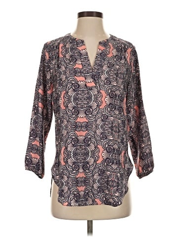 Amanda Uprichard 3/4 Sleeve Silk Top (view 1)
