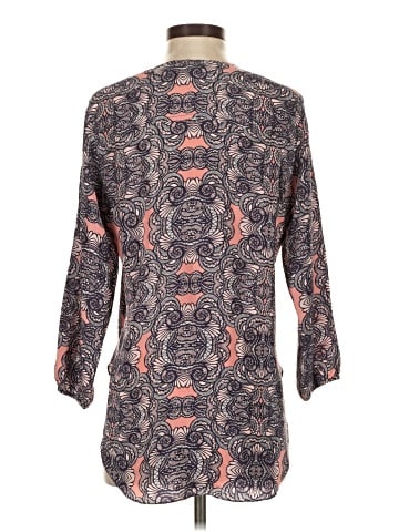 Amanda Uprichard 3/4 Sleeve Silk Top (view 2)