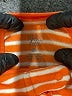 Just One You Made by Carter's 100% Polyester Stripes Orange Long Sleeve Onesie 3-6 MO / 6 MO - photo 3