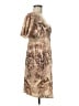 Appropriate Behavior 100% Polyester Paisley Tan Cocktail Dress Size M - photo 4