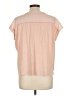 Ann Taylor LOFT Pink Short Sleeve Top Size L - photo 2