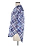Walmart 100% Polyester Argyle Blue 3/4 Sleeve Blouse Size 7 - 9 - photo 5