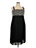 R&M Richards 100% Polyester Black Cocktail Dress Size 18W - photo 1
