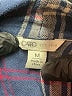 Cato 100% Cotton Plaid Blue Long Sleeve Button-Down Shirt Size M - photo 7