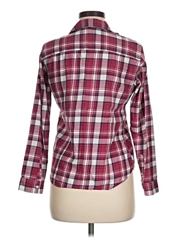Garnet Hill Long Sleeve Button-Down Shirt (view 2)