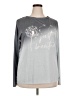 Unbranded 100% Polyester Gray Long Sleeve T-Shirt Size XXL - photo 1