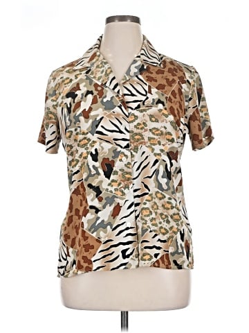 Elementz Short Sleeve Blouse (view 1)