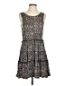 Assorted Brands 100% Rayon Tweed Gray Casual Dress Size S - photo 1