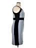 Jax Color Block Gray Cocktail Dress Size 14 - photo 4