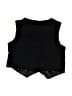First Impressions 100% Cotton Black Tuxedo Vest 9-12 MO / 12 MO - photo 2