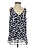 CAbi Silver Sleeveless Blouse Size XS - photo 1