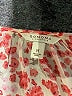 SONOMA life + style 100% Polyester Orange 3/4 Sleeve Blouse Size M - photo 7