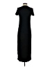 Zara Solid Black Casual Dress Size S - photo 2
