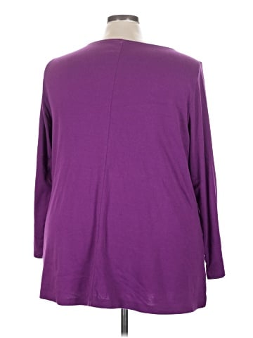 Lane Bryant 3/4 Sleeve T-Shirt (view 2)