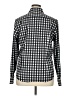 Unbranded Checkered-gingham Black Long Sleeve Button-Down Shirt Size XL - photo 2