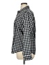 Unbranded Checkered-gingham Black Long Sleeve Button-Down Shirt Size XL - photo 5
