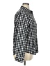 Unbranded Checkered-gingham Black Long Sleeve Button-Down Shirt Size XL - photo 4
