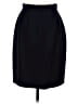 Casual Corner Solid Black Formal Skirt Size 6 - photo 1