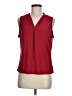 Joie De Vivre Red Sleeveless Blouse Size M - photo 1
