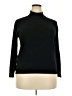 Bill Blass 100% Acrylic Black Turtleneck Sweater Size 2X - photo 1