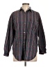 Assorted Brands 100% Cotton Plaid Black Long Sleeve Button-Down Shirt Size L - photo 1