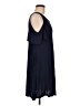 Unbranded Solid Blue Casual Dress Size M - photo 4