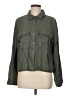 Evereve 100% Lyocell Green Long Sleeve Button-Down Shirt Size M - photo 1