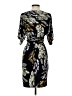 Taylor Print Black Cocktail Dress Size 2 - photo 2