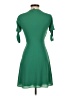B. Smart 100% Polyester Solid Green Casual Dress Size 1 - photo 2